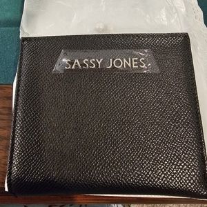 Sassy Jones Black Wallet